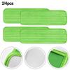 Microfiber Reusable Mop Pads Multifunctional Reusable Green