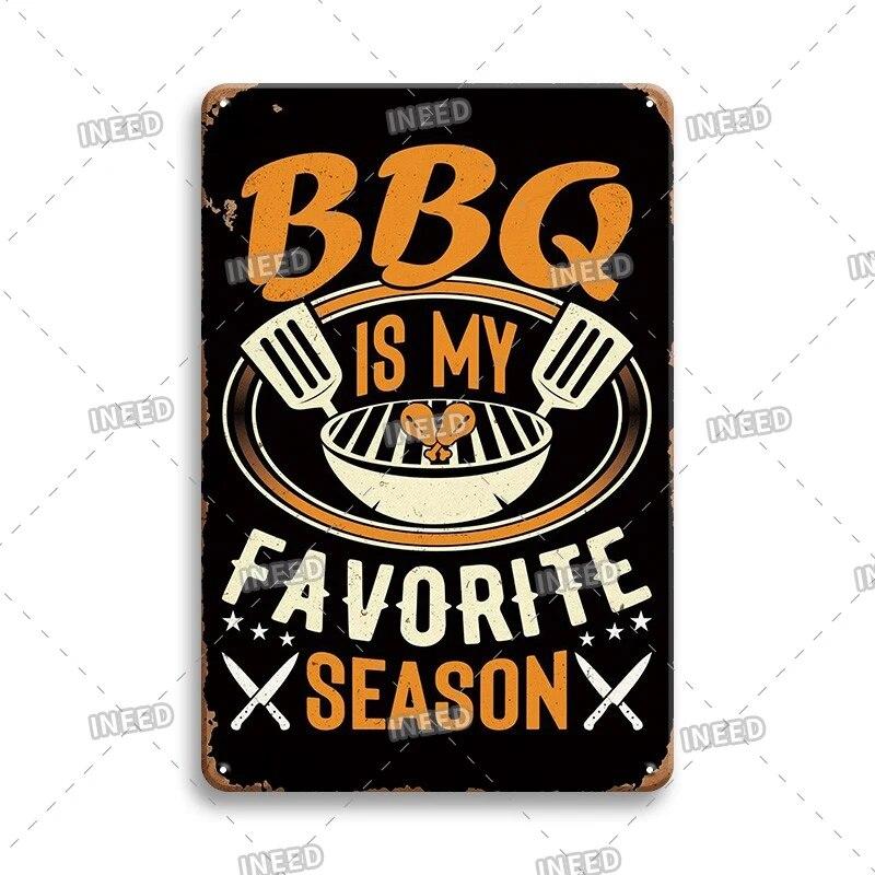 Mfoever Burger Sign Best In Town Beef BBQ Vintage Decor Hotdogs Kitchen Decorations Wall Plaque Retro Decor Vintage Food Sign