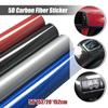 5D Carbon Fiber Vinyl Wrap Film Car Wrapping Foil Console Computer Laptop Skin Phone Cover Motorcycle Film Sticker