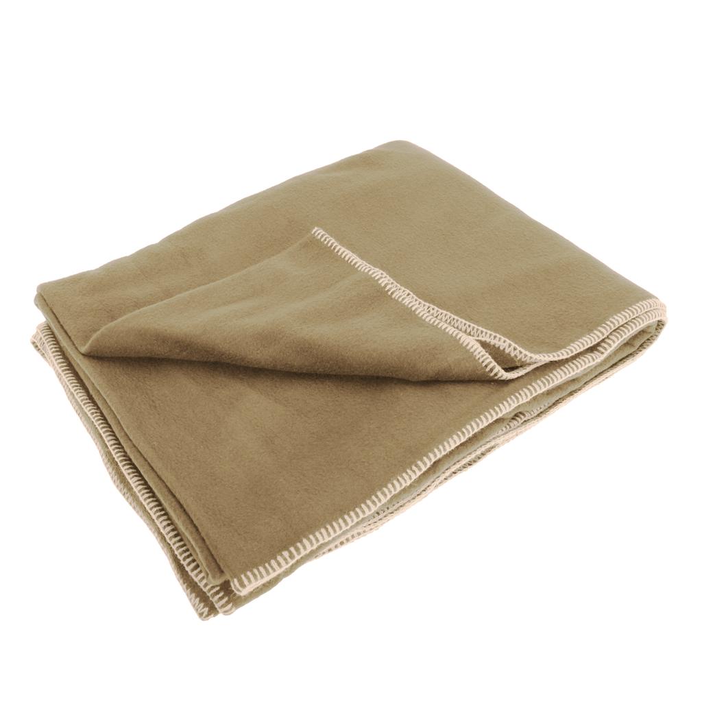 Result Plain Warm Outdoor Fleece Blanket (330gsm) (Pack of 2)