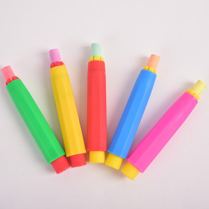 New Style Plastic Chalk Sleeve: Keep Hands Clean for Teachers & Home Use