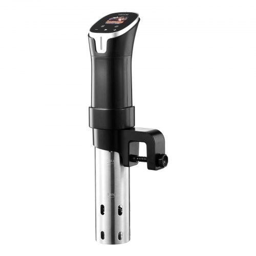 VEVOR Sous Vide Precision Cooker, 1100W Sous-Vide Cooking Machine, WIFI Immersion Circulator with 10 Preset Recipes, LCD Touchscreen, Fast-Heating