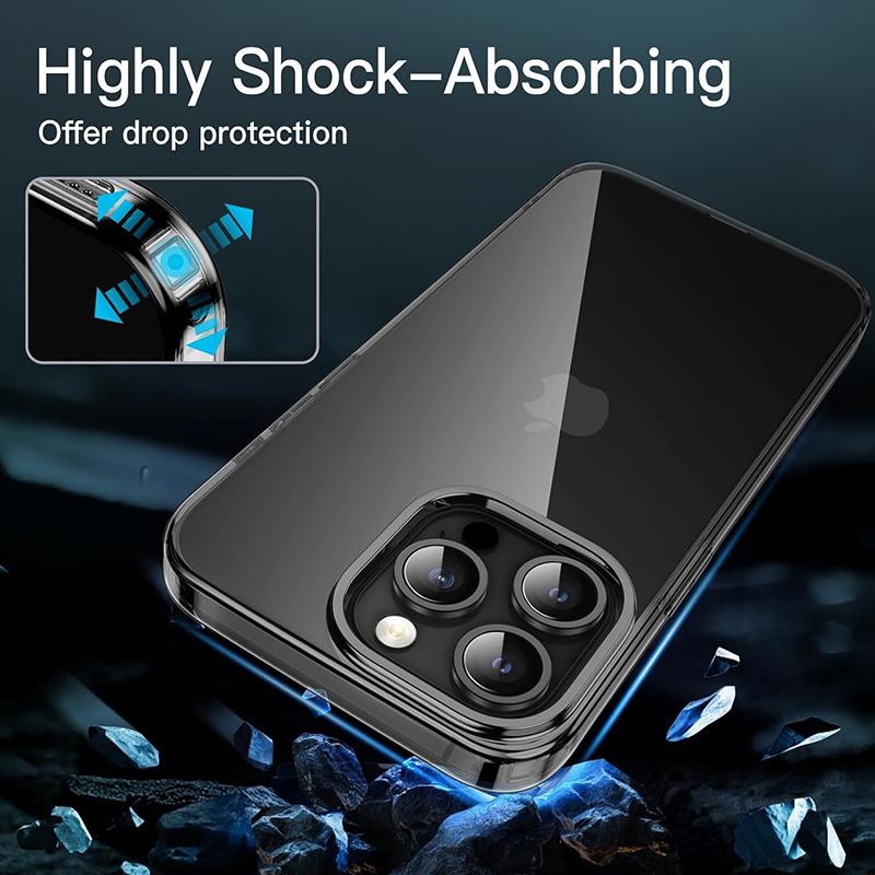 Оригинальный прозрачный черный силиконовый мягкий чехол для iPhone 15 Pro Max Carcasa, ультратонкий чехол для iPhone 14 13 12 Mini 11 Pro Max