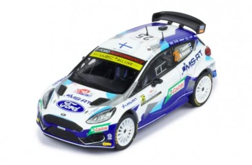 Ixomodel Ford Fiesta R5 Mk II 21 Хорватия масштабная модель RAM801LQ #25 T.Suninen/M.Markkula 1/43