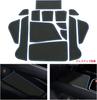 TADOKAPATU Interior Rubber Mats for Nissan Note E13 and Note Door Pocket Rubber Floor Console Interior Noise Silicone 14 Compatible with NOTE E13 2020