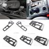 For Ford Ranger  2024 2025 ABS Carbon Fiber Center Console Gear Shift Panel Decoration Cover Stickers Trim Car Accessories