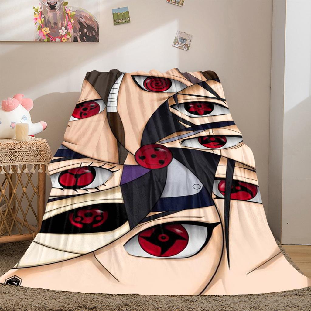Japanese anime cartoon NARUTO famous Uzumaki Naruto blanket soft home furnishing nap decoration four seasons warm Sherpa blanket B13