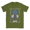 Funny Leon s Kennedy TShirts for Men O Neck Pure Cotton T Shirt Residents Evils Short Sleeve Tee Shirt Gift Clothing