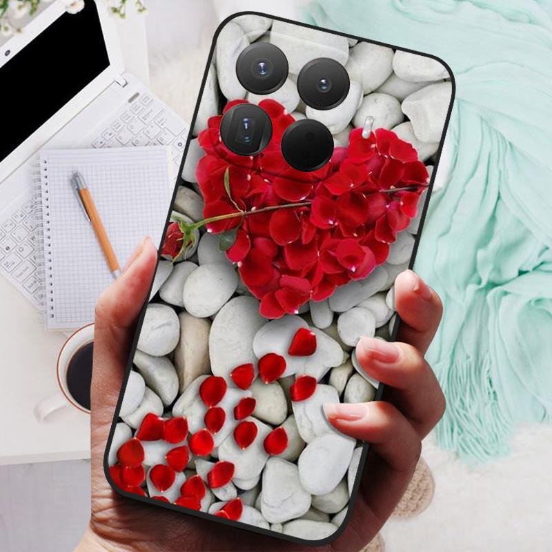 Чехол для Xiaomi 15T Pro Лев Волк Силиконовая Мягкая Задняя Крышка Для Xiaomi Mi 15T Pro Чехол для Телефона 15TPro Защитный Чехол Fundas Coque