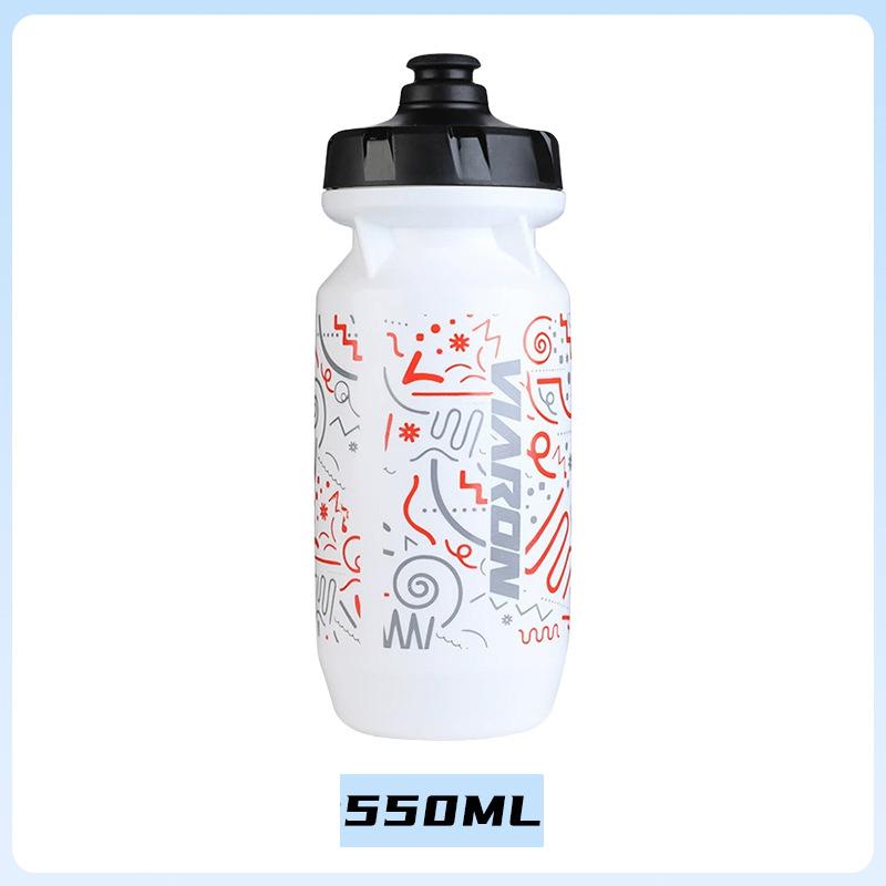 Squeeze sports water bottle, 550ml leak-proof portable cycling bottle for outdoor & bike