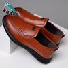 Four Seasons Men's Casual Business Leather Shoes Soft Sole Soft Surface Comfortable Breathable Non-slip Dad Shoes