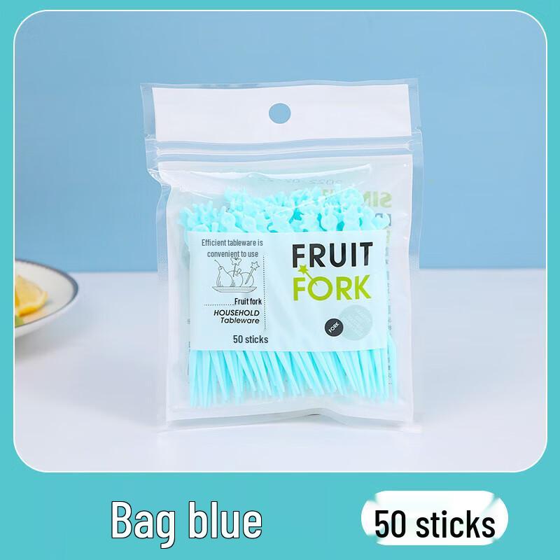 Одноразовые пластиковые вилки для торта и фруктов Pabei
