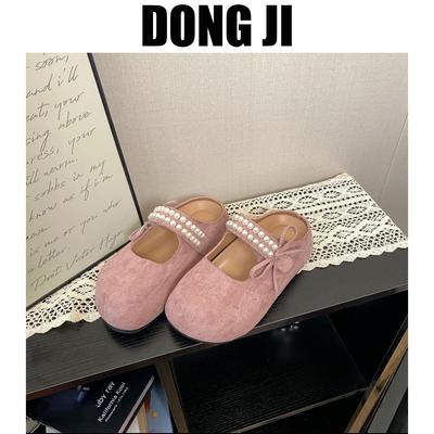 Туфли Мэри Джейн на плоской подошве с липучкой женские весна 2025 универсальные неутомимые ноги мягкие одинарные туфли сказочный ветер туфли Дуду