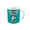 Кофейная кружка «Coffee First» гигантская