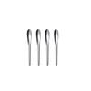 Georg Jensen Coffee Spoons, Set of 4, by ARNE JACOBSEN, Silver, Approximately 13cm Long, Dishwasher Safe, 10014946