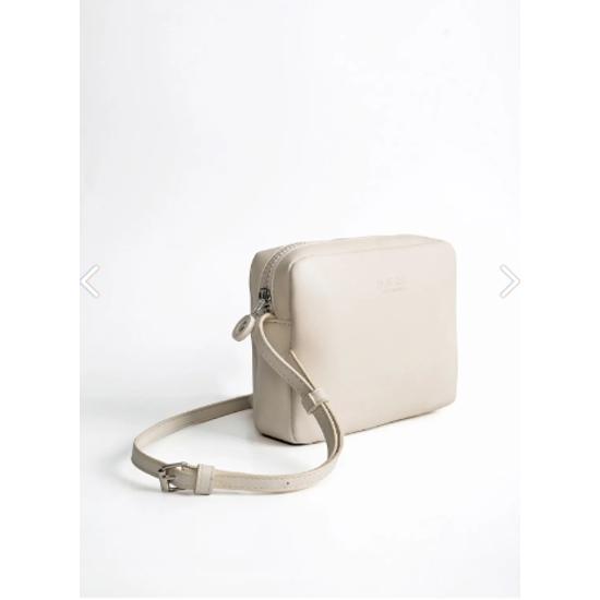 Women's Cream Mini Urban Shoulder Bag