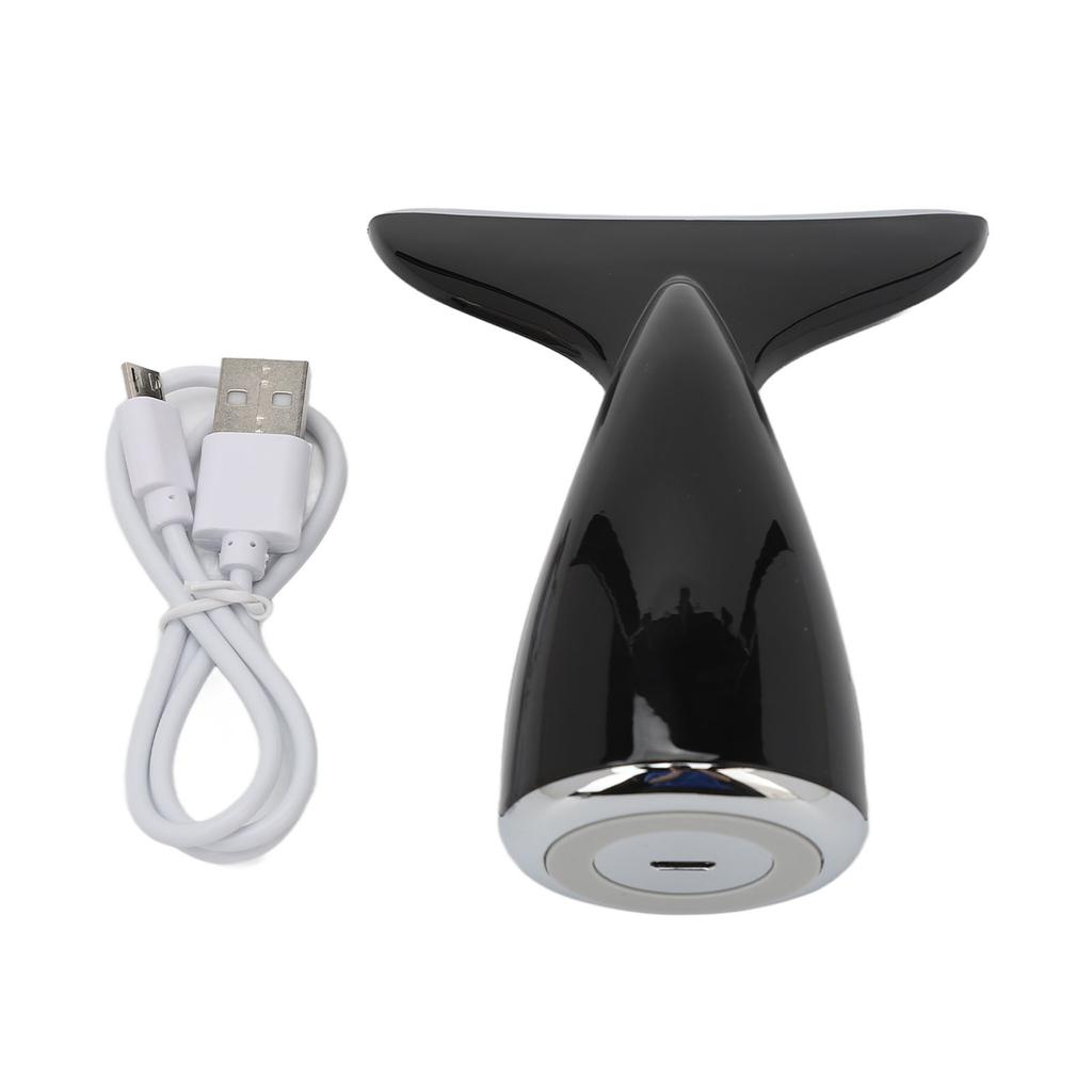 Neck Lifting Massager 3 Color Lights High Frequency Vibration Promote Absorption Neck Tightening