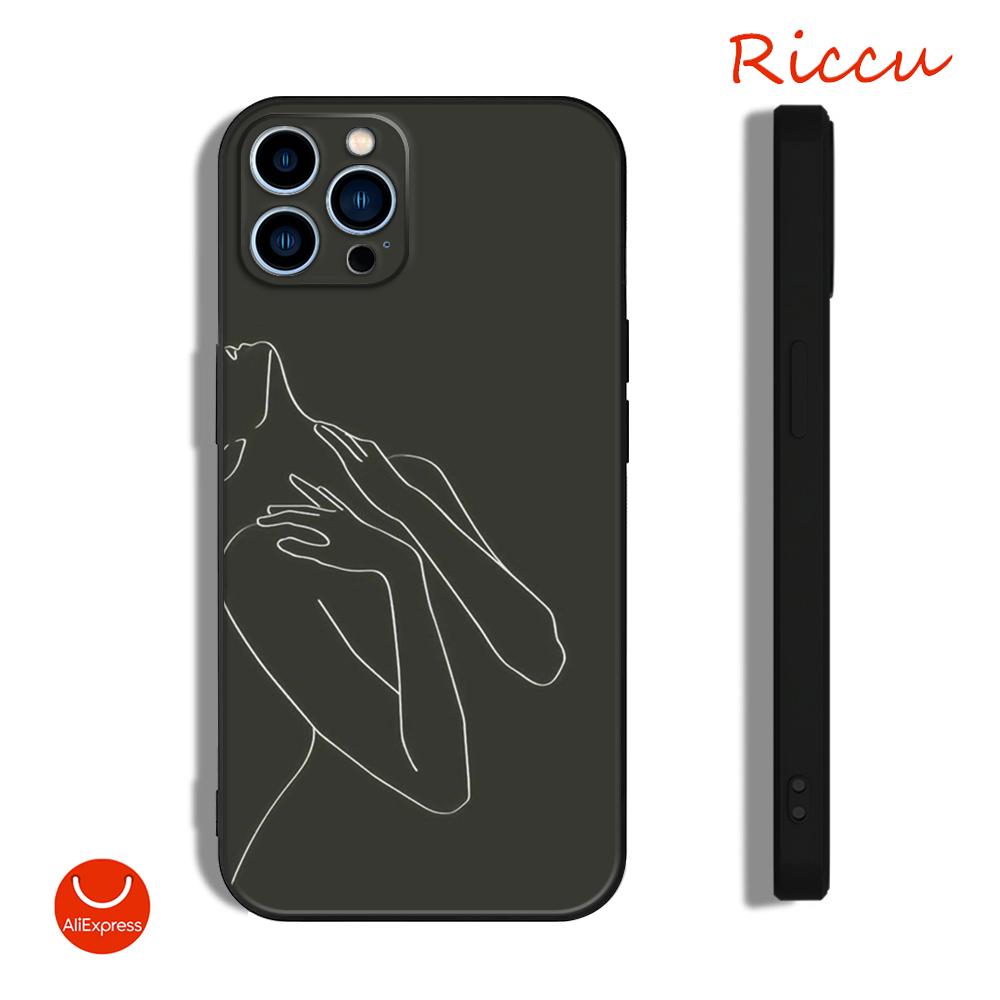 ДЛЯ IPhone 14 Beautiful Body Line Art Мягкий чехол для Iphone 14 11 12Pro 8 7 Plus X 13Pro MAX SE2020 XR XS Чехлы