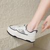 New Fashion Women's Shoes Summer Thick Sole White  Autumn Breathable Platform Tennis Woman Runing Shoes Female Casual Sneaker