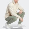 adidas Originals Trefoil Essentials+ Сделано из конопли Джоггеры с однотонным логотипом Мужские брюки серебристо-зеленого цвета HR2968