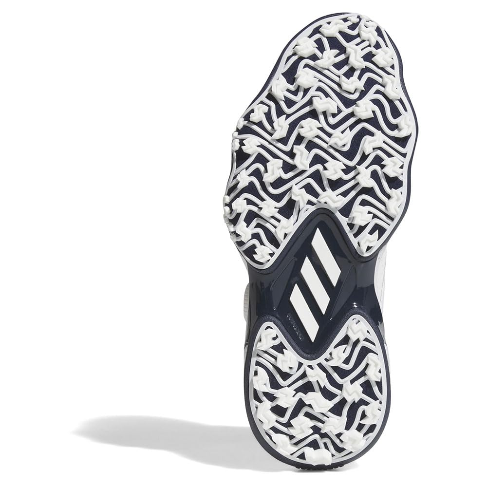 Гольф обувь Code Chaos 25 Boa Обувь Темно-синий см 2E [Adidas Golf] Женская Белый/Металлик серебристый/Колледж 24.5