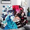 1PC Vanitas's Journal Print Flannel Blanket, High quality Comfortable for All Seasons, Home Decor, Warmth and Comfort, Perfect for Christmas Gifts236