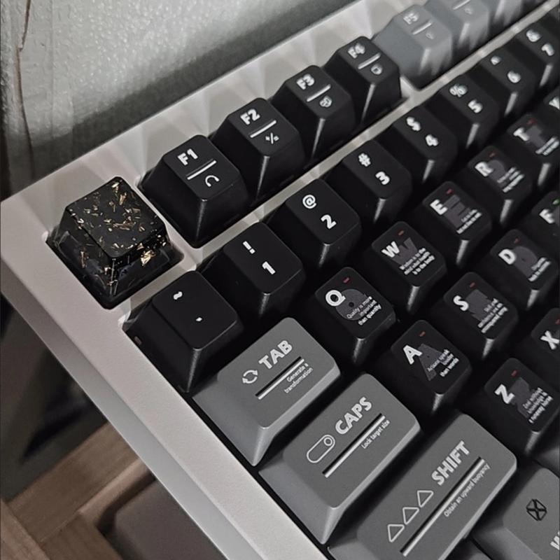 OEM Высота Смола Кейкап с Цветной Фольгированной Подсветкой для Механических Клавиатур для Геймеров и Коллекционеров
