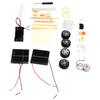 DIY Solar Power Science Car Educational Electric Motor Assembly Science Experiment Solar Power Car