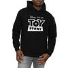 Disney Mens Toy Story Logo Outline Hoodie