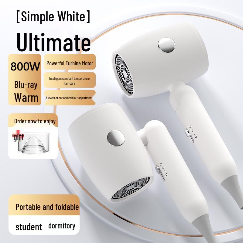 High Power Blue Light Negative Ion Hair Dryer with Strong Wind