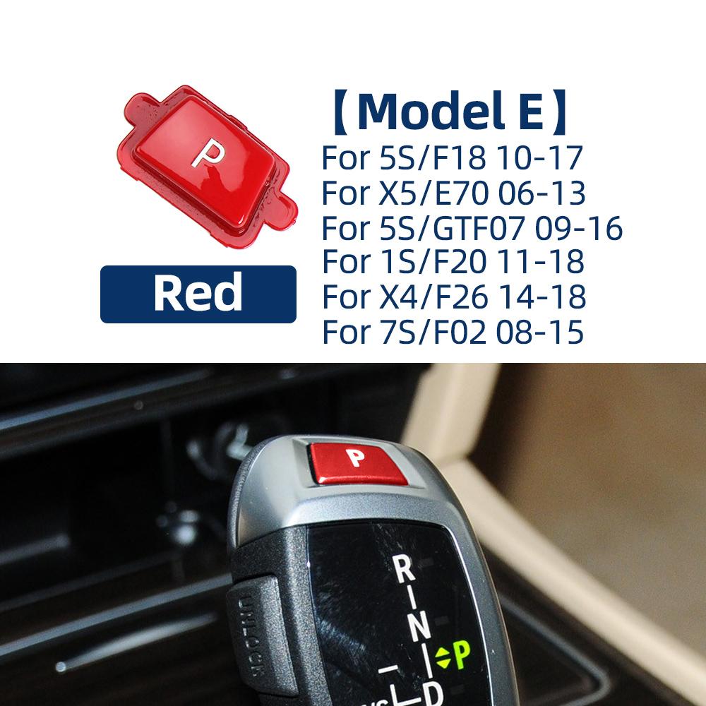 For BMW 1 3 5 6 7 Series X3 X4 X5 X6 F15 F16 F25 F26 F30 F31 F10 F11 F02 G12 G30 G08 Car Gear Shifter Knob P Parking Button Fit