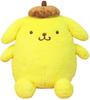 Nakajima Corporation Fluffy Pom Pom Purin L Желтый В45xШ47xГ45см Мягкая игрушка Sanrio Большой подарок для пудинга 143136-20