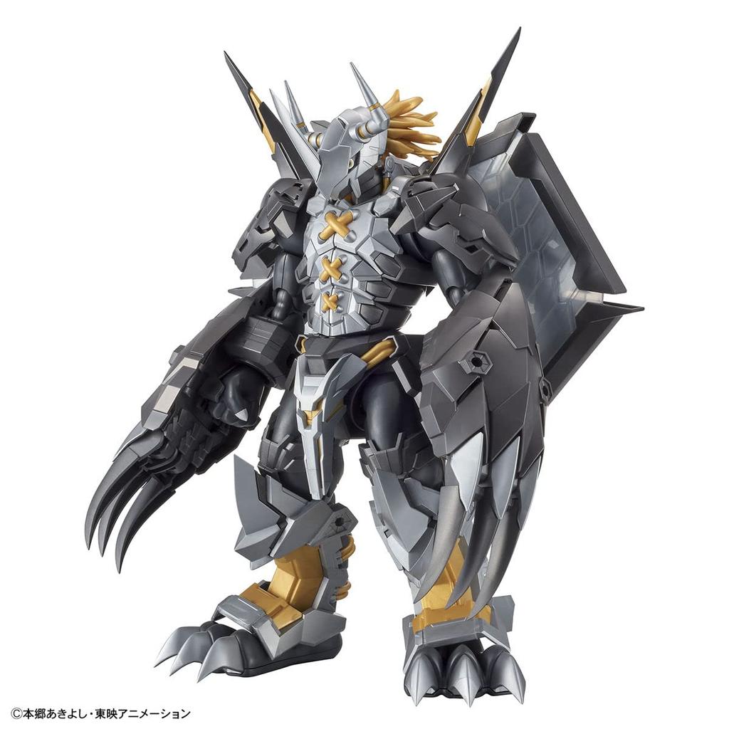 Standard Digimon Adventure Black War Greymon Plastic Model Figure-rise Color-coded