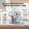 H2B  Multiple Capsule Coffee Machine, Hot/Cold Dolce Gusto Milk Nespresso Capsule ESE Pod Ground Coffee Cafeteria 20Bar 5 in 1