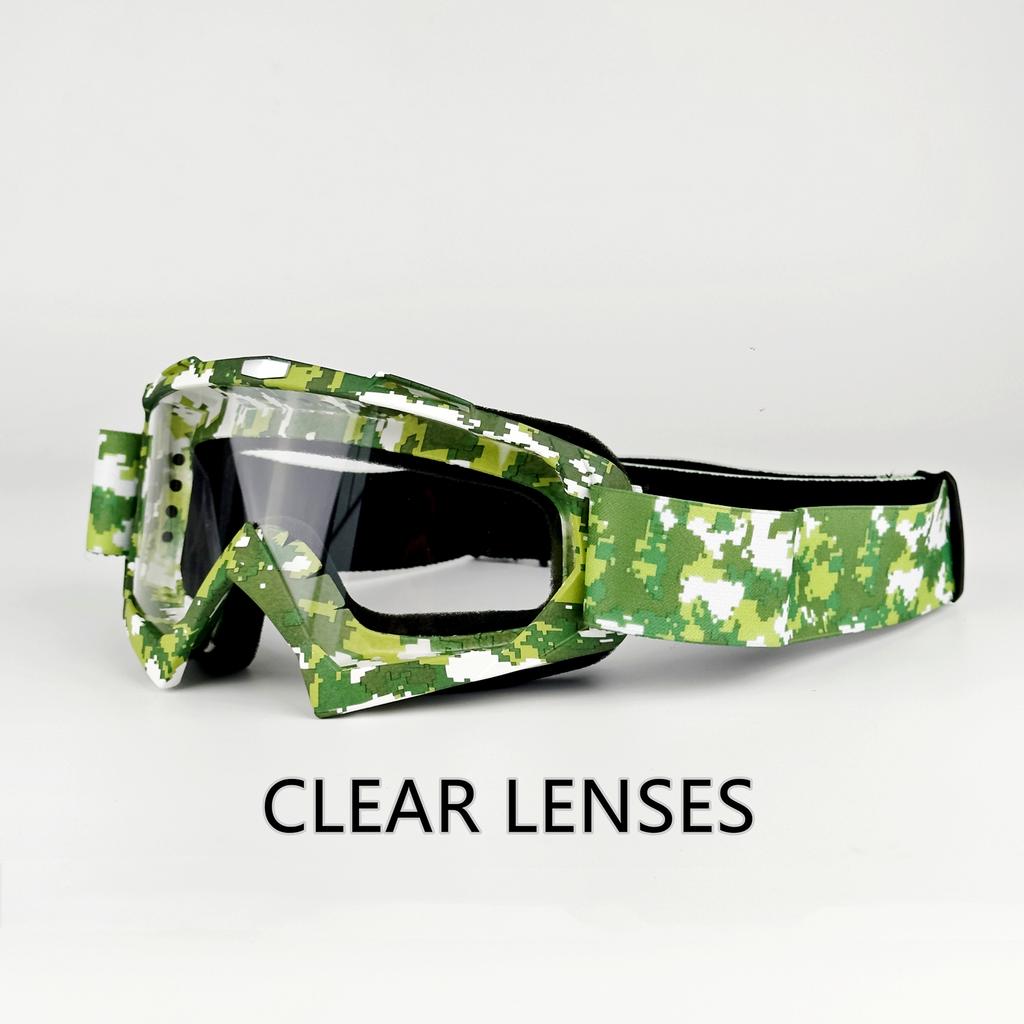 Мотоциклетные очки Велосипедные очки Очки для езды на открытом воздухе Внедорожные лыжи Спорт MX ATV Dirt Bike Гоночные очки Очки для мотокросса Велосипед Google