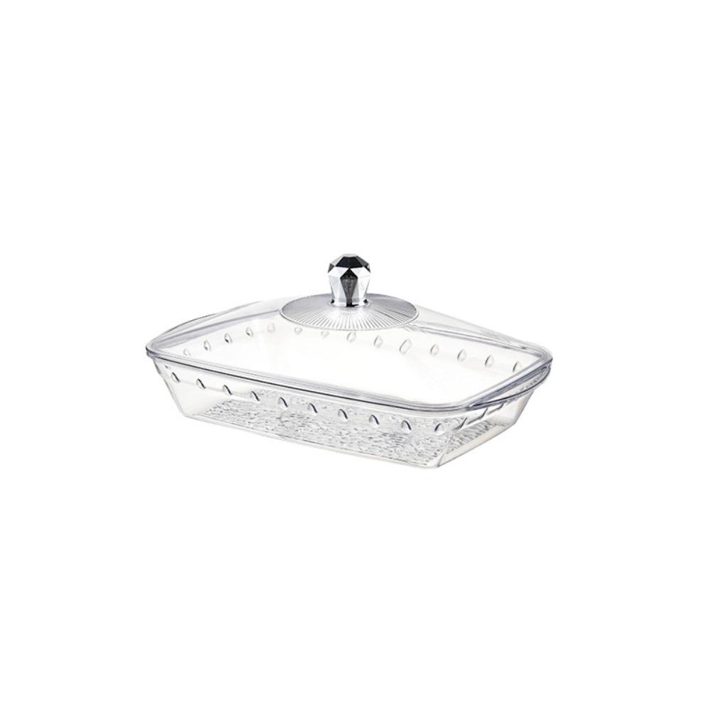 Transparent Serving Platter Nordic Snack Serving Tray Creative Appetizer Tray Living Room