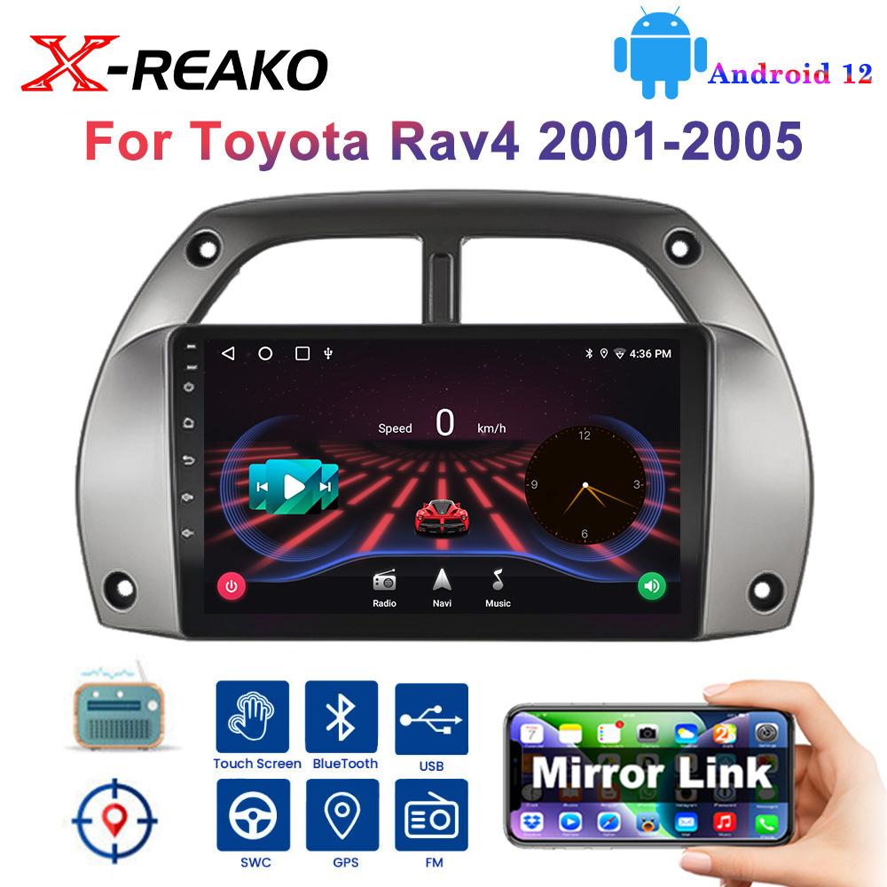 8163 Android 12 for Toyota RAV4 Rav 4 2001 2002 2003 2004 2005 2006 Car Radio Multimedia Player 2 Din Carplay Stereo GPS DVD