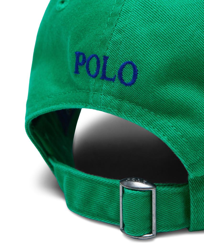 Кепка-бейсболка POLO RALPH LAUREN из хлопка Чино - Темно-зеленая