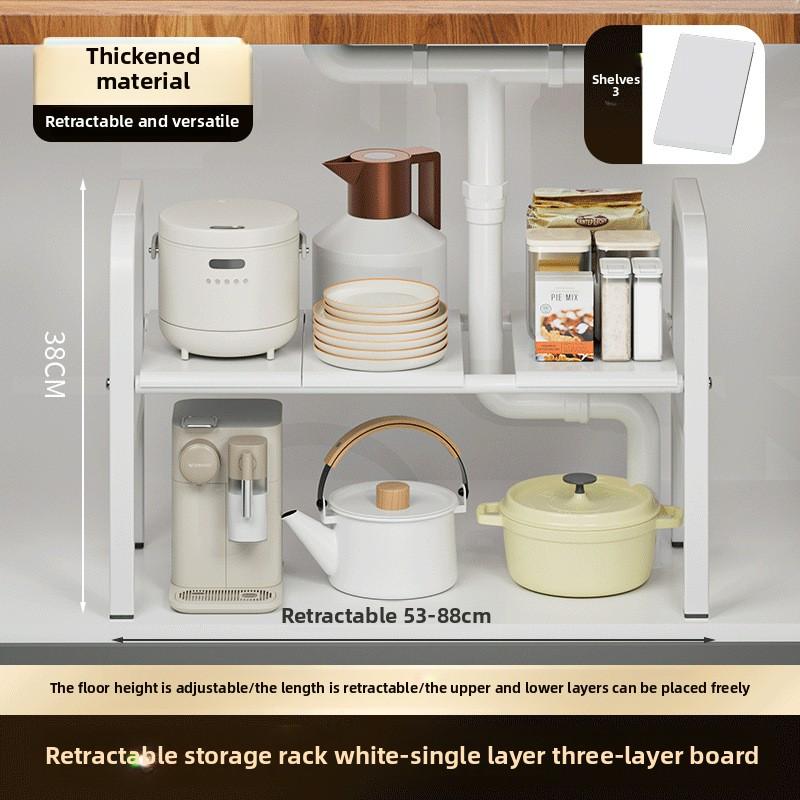 Новая полка для раковины, столешница, многоуровневый шкаф, регулируемая высота, многоцелевое хранение, кухонное хранение, оптовая продажа