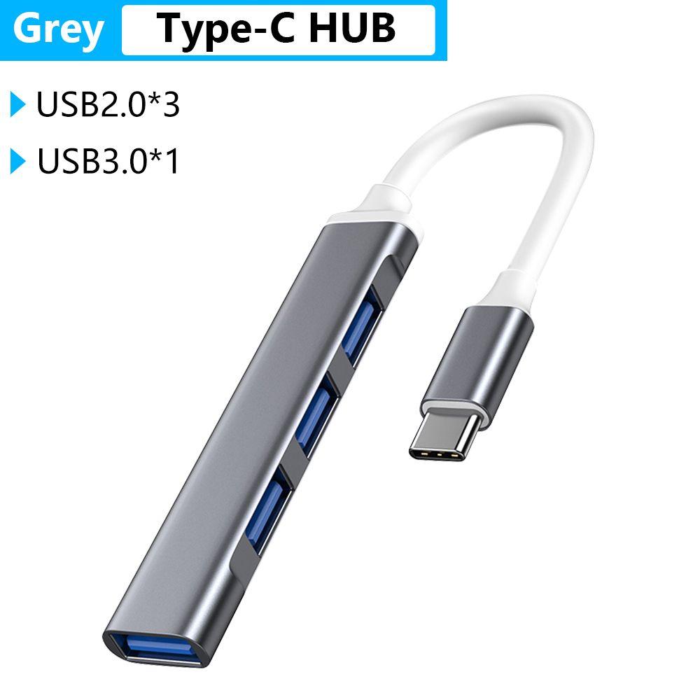 High Speed OTG Adapter Data Transmission Type-C 3.1 Dock Station USB C HUB USB 3.0 Splitter
