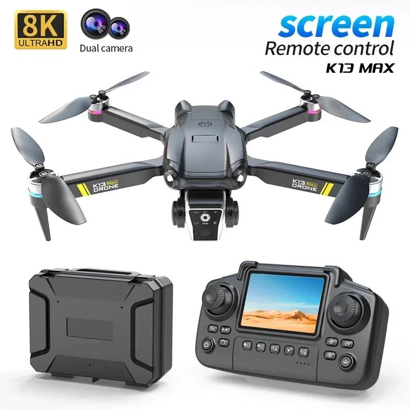 NEW K13 MAX Drone 8K Camera 5G WiFi FPV Brushless Motor HD Dual Camera Obstacle Avoidance Quadcopter for Aerial Photography Gift