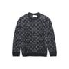 FW22 Свитшот с принтом Свободный Повседневный С круглым вырезом С длинным рукавом Женский свитшот Черный CF886-BK-BR