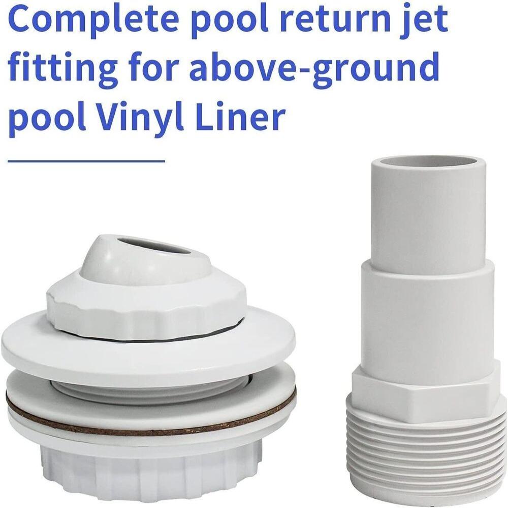 32/38mm Adjustable SPA Jet Nozzle Swimming Pool Nozzle Eyeball Water Outlet Return Inlet Nozzle