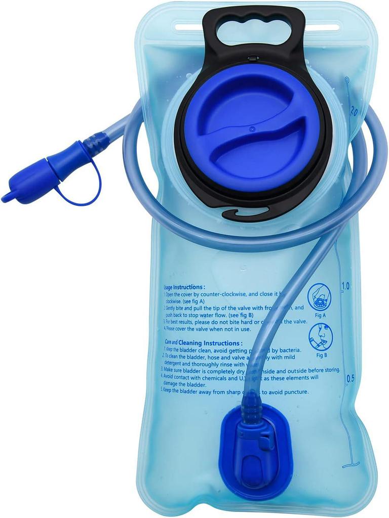 2L Large Capacity PEVA Water Bladder for Outdoor Activities – Hiking, Cycling, Mountaineering