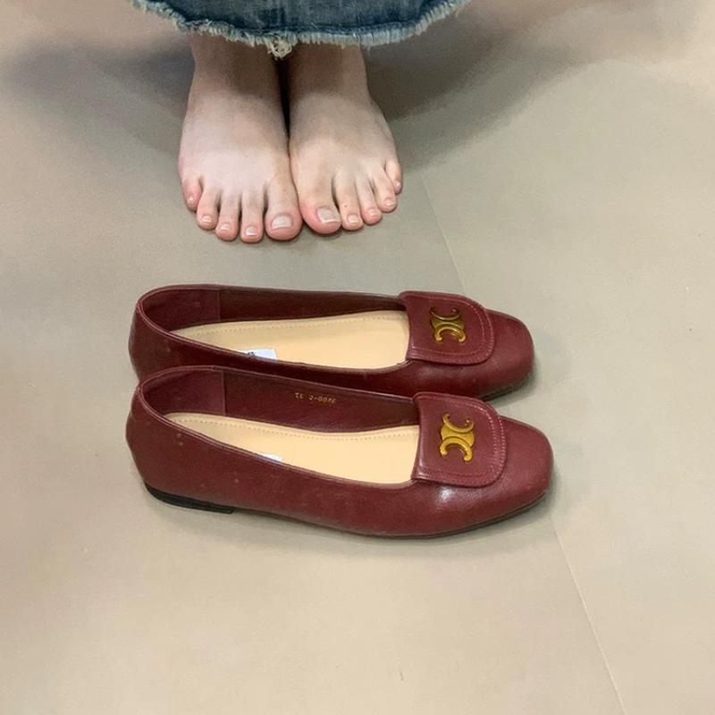 Женские модные повседневные удобные подошвы женские белые эластичные балетки из искусственной кожи с металлическими буквами на одну ногу