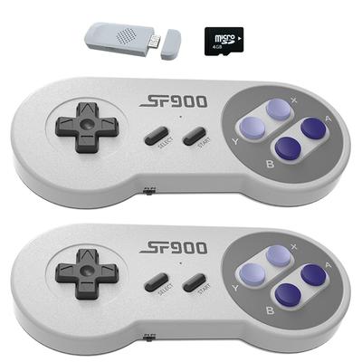 Игровая коробка Grigioy Super Nintendo с беспроводным контроллером, совместимая с 4000 ретро-игр