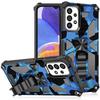 Suitable for Samsung A53 Camouflage Bayi Series Mobile Phone Cases S22 Ultra Magnetic Snap Bracket Anti Fall Protection Case