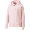 Solid Color Hooded Long Sleeve Sweatshirt Women Tops Pink 673110-66