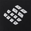 12pcs Door Lock Switch Button Cover Trims For Mercedes Benz A B CLA/GLA E Class