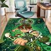 Ben 10 Cartoon Pattern Rug, Indoor/Outdoor Mat, for Picnic, Gameroom, Bedroom, Office, Living Room, Home Decor Carpet, Birthday Gift
